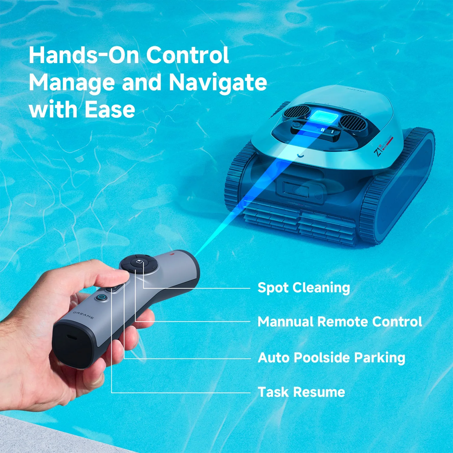 Dreame Z1 Pro Robotic Pool Cleaner - Image 9